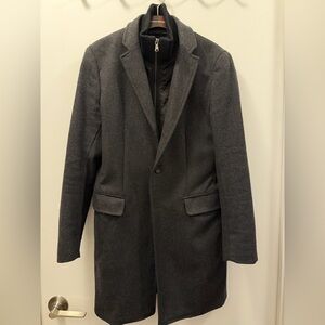 Banana Republic Men's Wool Overcoat, Size Small